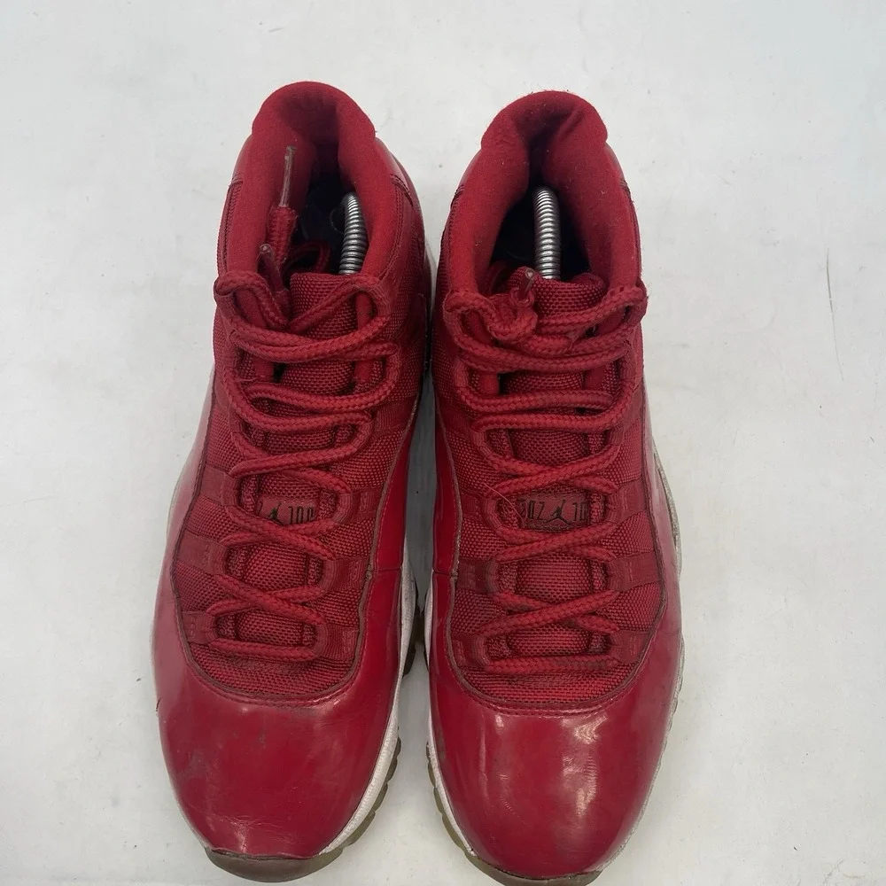 Jordan Air Jordan 11 Shoes Mens 9 Retro Win Like '96 Red High Top Sneaker Cherry
